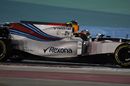 Lance Stroll on track in the Williams 