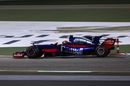 Daniil Kvyat on track in the Toro Rosso