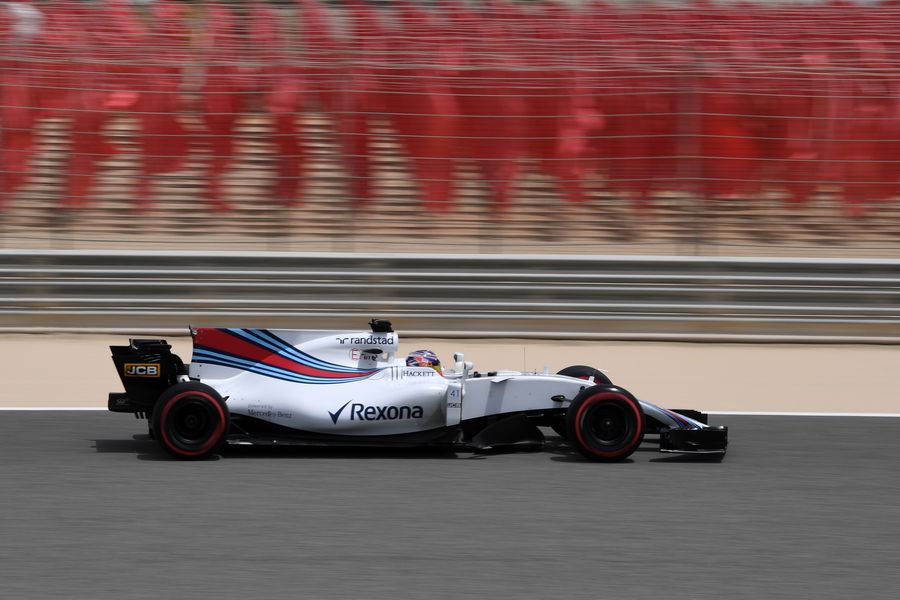 Gary Paffett on track in the Williams
