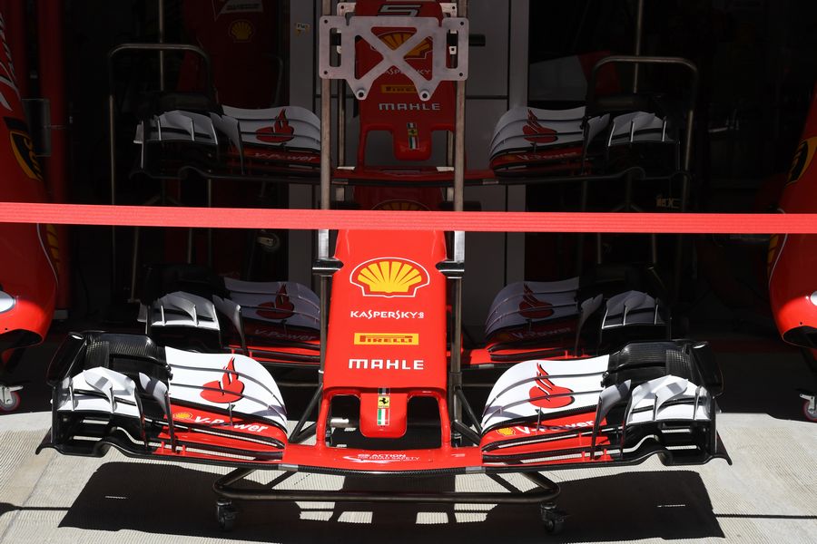 Ferrari SF70-H nose and front wing