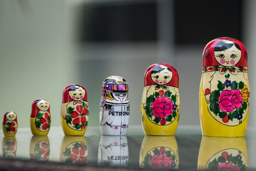 Russian Doll of Lewis Hamilton