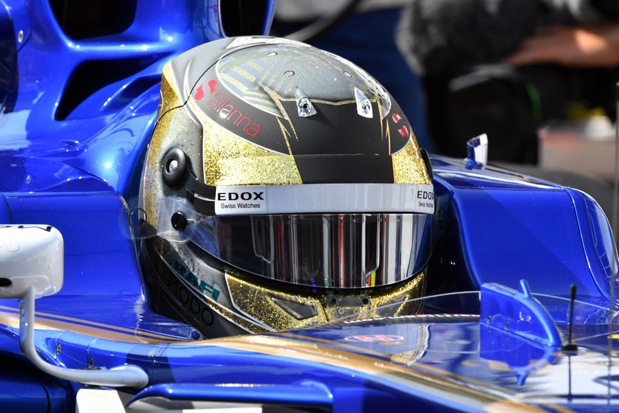 Pascal Wehrlein in the cockpit