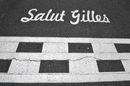 Salut Gilles tribute to Gille Villeneuve on the grid