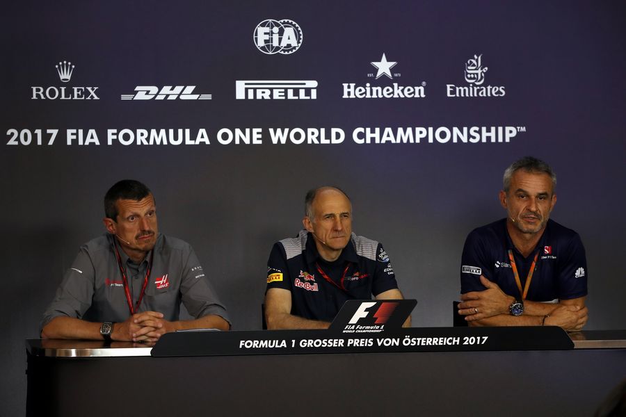 The Friday press conference in Spielberg