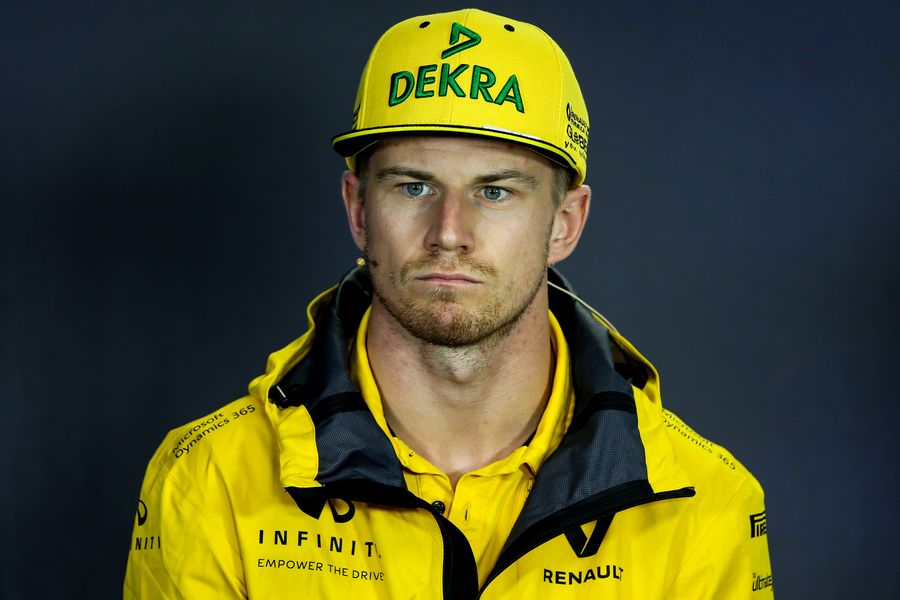 Nico Hulkenberg in the Press Conference