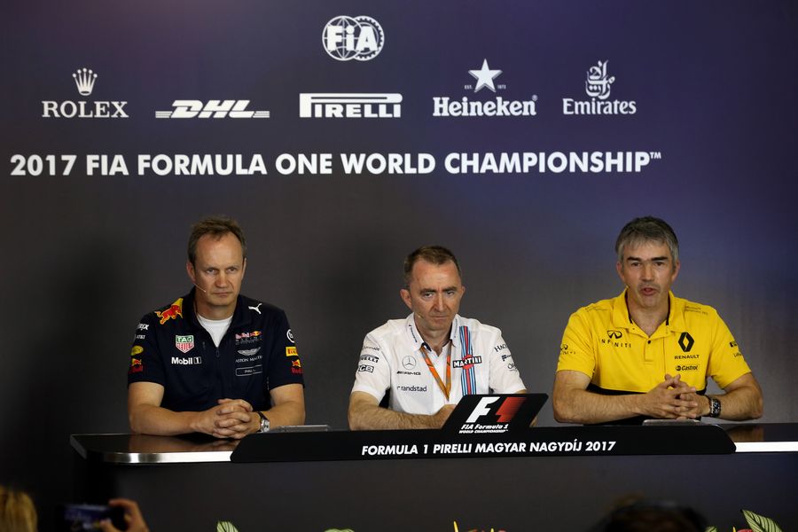 The Friday press conference in Hungaroring