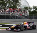 Sebastian Vettel set the fastest time in Free Practice for the Canadian Grand Prix