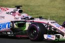 Nikita Mazepin on track in the Force India