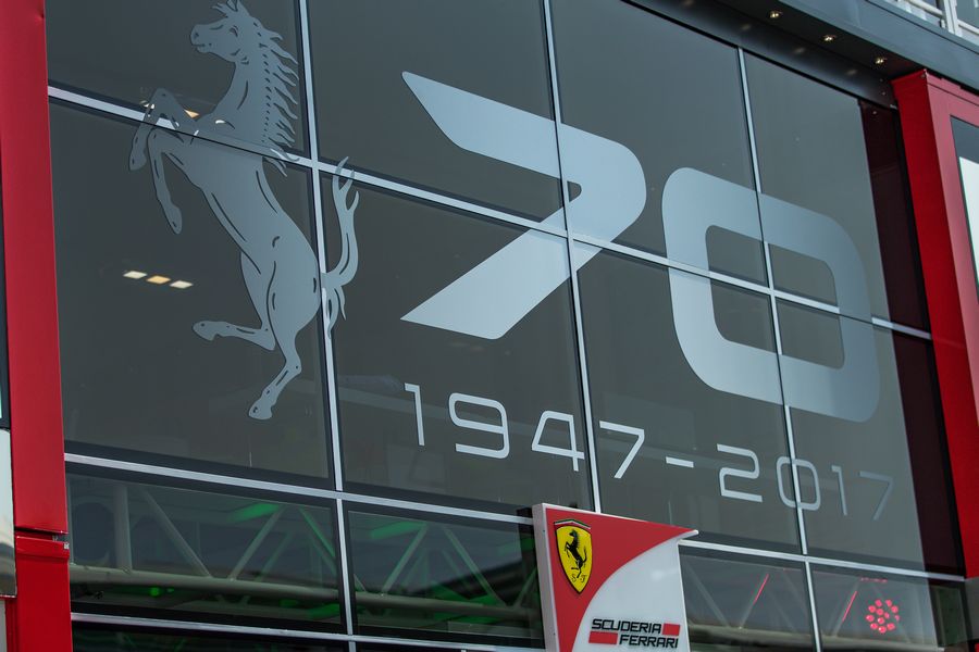 Ferrari branding
