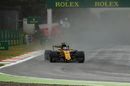 Jolyon Palmer on track in the Renault