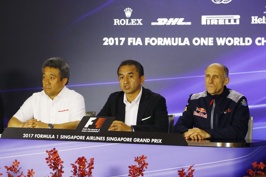 The Friday press conference in Shingapore