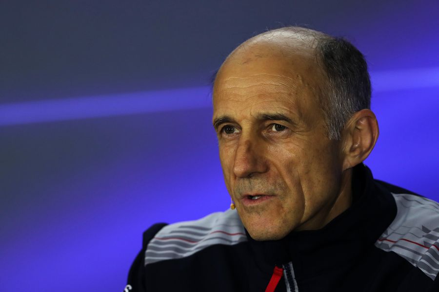 Franz Tost in the Press Conference
