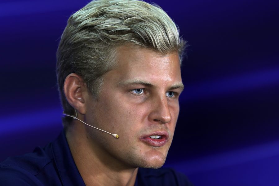 Marcus Ericsson in the Press Conference