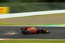 Daniel Ricciardoon track in the Red Bull