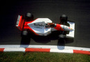 Gerhard Berger rounds the parabolica 