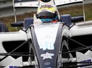 Dean Stoneman was a happy man after taking F2 pole at Zolder