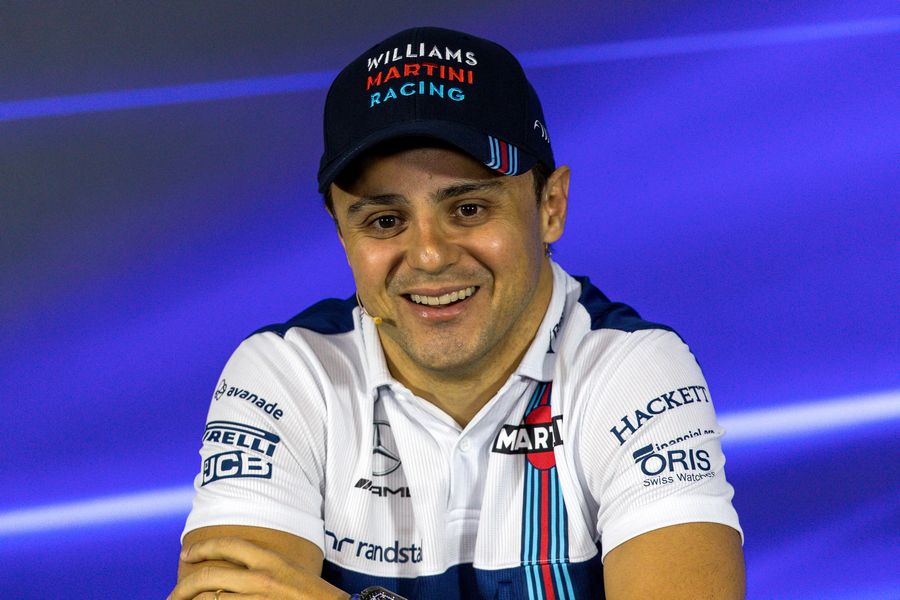 Felipe Massa in the Press Conference