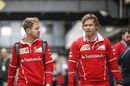 Sebastian Vettel with his trainer Antti Kontsas