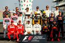 F1 drivers goup photo