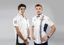 Williams driver Lance Stroll and Sergey Sirotkin