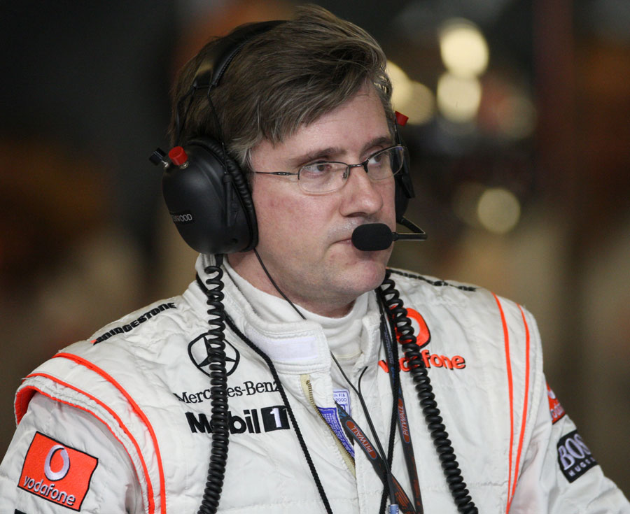 McLaren engineer Pat Fry 