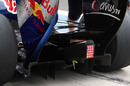Red Bull rear diffuser pictured during Turkish Grand Prix qualifying