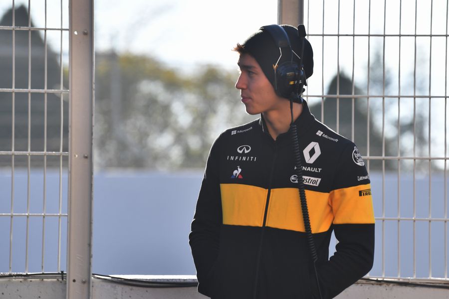 Jack Aitken Renault Sport F1 Team Third and Reserve Driver