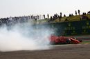 Max Verstappen and Sebastian Vettel clash