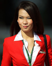 An Air Asia flight attendant on Saturday