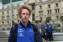 Brendon Hartley in the paddock
