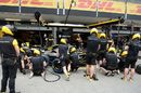 Renault pit stop practice