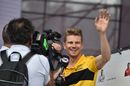 Nico Hulkenberg at the autograph session