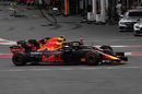 Daniel Ricciardo and Max Verstappen battle