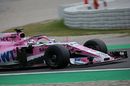 Nicholas Latifi on track in the Force India