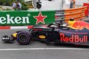 Daniel Ricciardo celebrates winning the Monaco