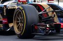 Pirelli tested 18-inch wheels and low-profile tyres in 2014