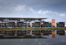 Paddock buildings at the new Korean Grand Prix circuit