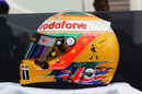 Lewis Hamilton's new helmet design for the British Grand Prix
