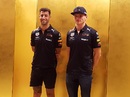 Daniel Ricciardo and Max Verstappen