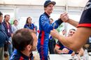 Brendon Hartley celebrates 6th place