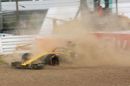Nico Hulkenberg crashes in FP3