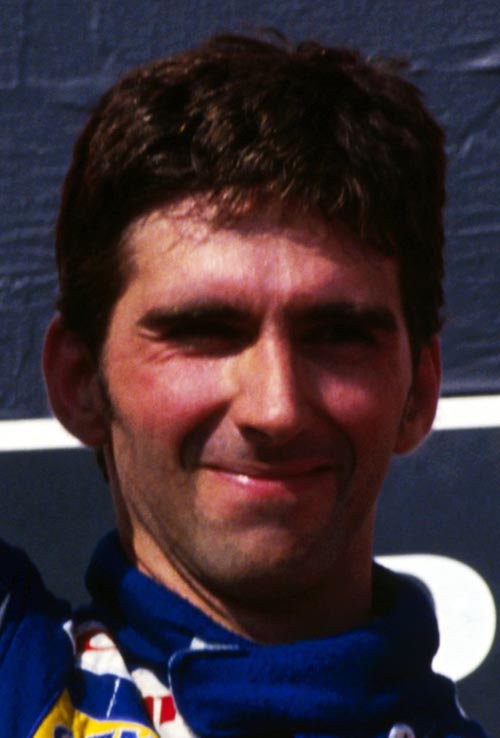 Damon  Hill at the 1993 Hungarian Grand Prix