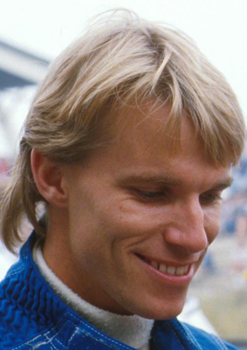 Stefan Johansson of Tyrrell at the 1984 Dutch Grand Prix