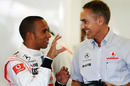 Lewis Hamilton and Martin Whitmarsh