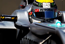Nico Rosberg returns to the pits