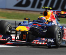 Mark Webber on his way to setting the fastest time