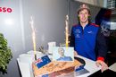 Brendon Hartley celebrates his birthday