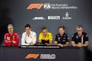 The Friday press conference in Abu Dhabi
