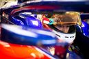 Sean Gelael sits in the Toro Rosso cockpit