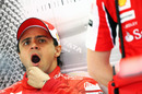 Felipe Massa finds it all a bit much
